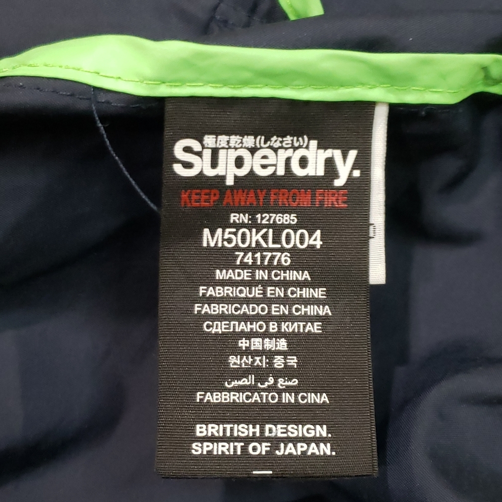 Superdry windbreaker size S - Picture 4 of 9
